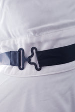 Load image into Gallery viewer, White Shiny Acrylic Necktie