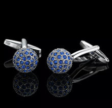 Load image into Gallery viewer, Immaculate Crystal Ball Cufflinks
