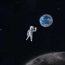 Load image into Gallery viewer, Astronaut Lapel Brooch Pin