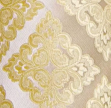 Load image into Gallery viewer, Men's Yellow Silk Necktie Pocket Square Set