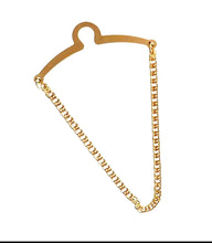 Load image into Gallery viewer, Tie Chain Golden Silver Tie Bar