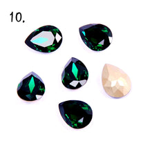 Load image into Gallery viewer, Crystal Flower Lapel Pin With 4 Gold Or Silver Chains