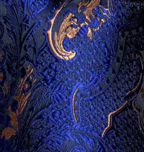 Load image into Gallery viewer, Silk Ascot & Pocket Square with Woven Cufflink Set