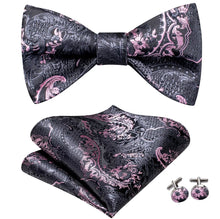 Load image into Gallery viewer, Men's Self-Tied Bowtie Set