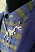 Load image into Gallery viewer, Dinosaur Bones Collar Pin