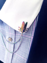 Load image into Gallery viewer, Cicada Collar Chain Pin