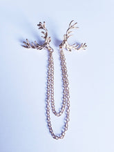 Load image into Gallery viewer, Deer Antlers Collar Chain Pin