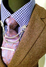 Load image into Gallery viewer, Stunning Flower Collar Chain Pin