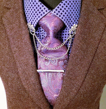 Load image into Gallery viewer, Stunning Flower Collar Chain Pin