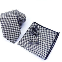 Load image into Gallery viewer, Men's Silk Necktie Set (Slim) - 4 Pcs