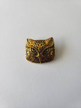 Load image into Gallery viewer, Clasp Badge Owl Lapel Pin