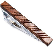 Load image into Gallery viewer, Men's Wooden Tie Bar