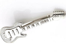 Load image into Gallery viewer, Men's Retro Classic Guitar Tie Bar