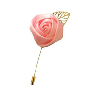 Load image into Gallery viewer, Rose Lapel Stick Pin