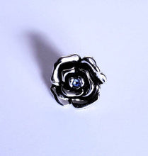 Load image into Gallery viewer, Metal Rose Flower Lapel Pin