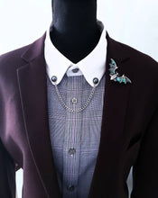 Load image into Gallery viewer, Stunning Abalone Shell Bat-shaped Brooch