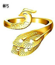 Load image into Gallery viewer, Adjustable CZ Animal Tie Rings