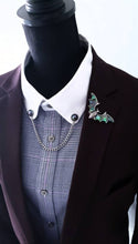Load image into Gallery viewer, Stunning Abalone Shell Bat-shaped Brooch