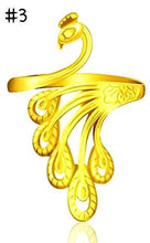 Load image into Gallery viewer, Adjustable CZ Animal Tie Rings