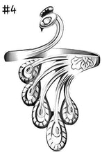 Load image into Gallery viewer, Adjustable CZ Animal Tie Rings