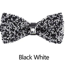 Load image into Gallery viewer, Men's Crystal Rhinestone Bowtie