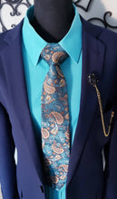 Load image into Gallery viewer, Elegant Black Crystal Lapel Pin with Gold/Black Chains