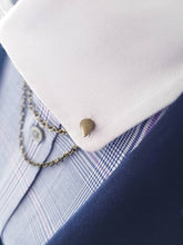 Load image into Gallery viewer, Metal Spike Double Collar Chain Pin