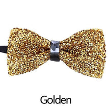 Load image into Gallery viewer, Men's Crystal Rhinestone Bowtie