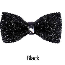 Load image into Gallery viewer, Men's Crystal Rhinestone Bowtie