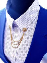 Load image into Gallery viewer, Retro Sunflower Collar Chain Pin