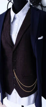 Load image into Gallery viewer, Gold Color Curb Link Pocket Watch Vest Chain