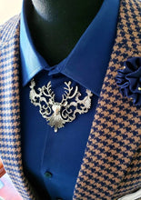 Load image into Gallery viewer, Deer Head Pendant Necklace