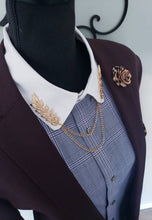 Load image into Gallery viewer, Tree Leaf Collar Pin