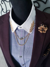 Load image into Gallery viewer, Tree Leaf Collar Pin