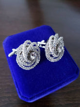 Load image into Gallery viewer, Swirling Crystal Lapel Brooch Pins