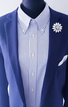 Load image into Gallery viewer, AB Crystal Flower Lapel Brooch Pins