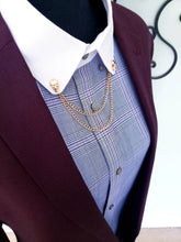 Load image into Gallery viewer, Skull Collar Chain Pin