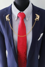 Load image into Gallery viewer, Alligator Cloak Fastener Lapel Pin