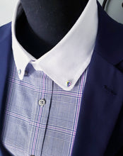 Load image into Gallery viewer, Crystal Skull Collar Pin