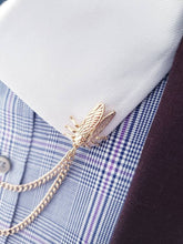 Load image into Gallery viewer, Cicada Collar Chain Pin