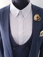 Load image into Gallery viewer, Bad kitty Cat & Fish Brooch Pin