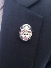 Load image into Gallery viewer, Eye-catching Gorilla Crystal Lapel Pin