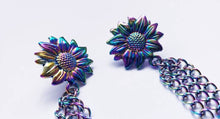 Load image into Gallery viewer, Sunflower Collar Chain Pin