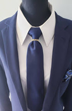 Load image into Gallery viewer, High Polished Metal Chain Tie Rings