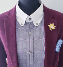 Load image into Gallery viewer, Gold Metal Leaf Brooches Pin