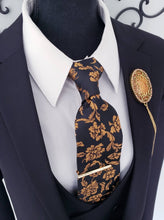 Load image into Gallery viewer, Snake Eye Lapel Pin with Gold Pearl