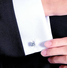 Load image into Gallery viewer, Swarovski Crystal Studs Cufflinks