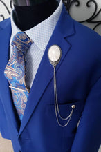 Load image into Gallery viewer, Natural White Shell Lapel Pin