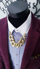 Load image into Gallery viewer, Hip Hop Pearl Collar Chain Pin