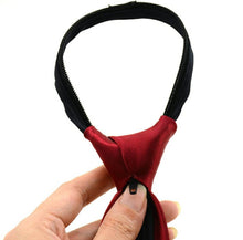 Load image into Gallery viewer, Kids Solid Color Pre-Tied Cotton Necktie